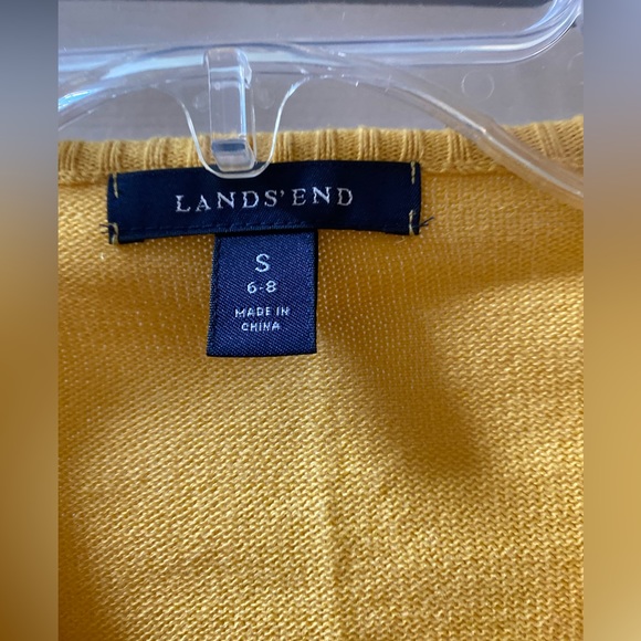 Gently used Lands end argyle sweater Size Small (6/8) - Picture 3 of 6